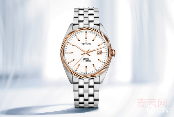 二手梅花男士自动机械表原装进口商务休闲宇宙系列手表图