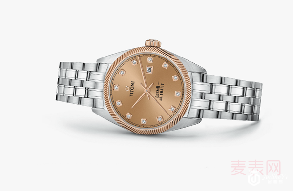 二手梅花宇宙系列机械钢带女士手表图