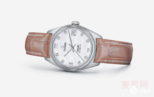 二手梅花宇宙系列机械皮带女士手表图