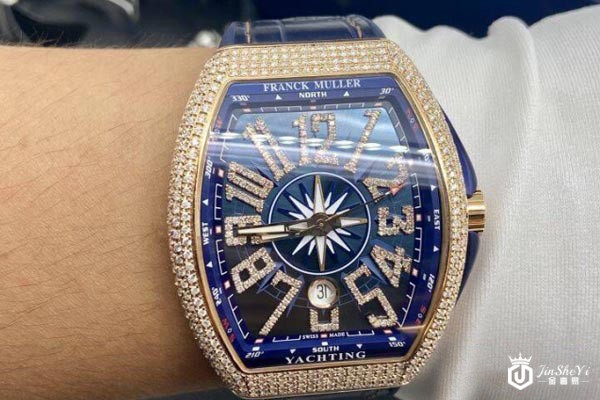 二手法兰克穆勒自动机械男士腕表