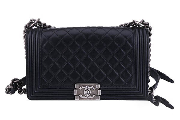 香奈儿leboy系列中号链条包包展示