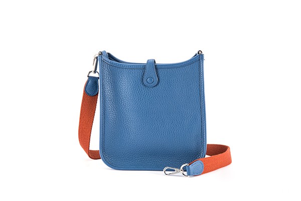 爱马仕 Elelyne TPM，蓝色皮革