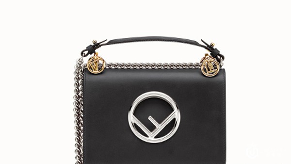 芬迪新款KAN I LOGO迷你链条包