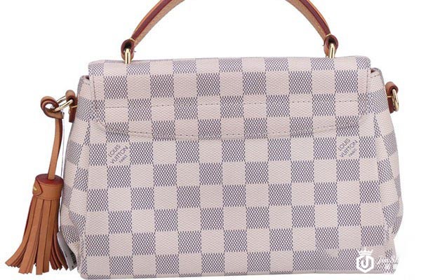 LV棋盘格单肩邮差包背面 LV棋盘格单肩邮差包背面