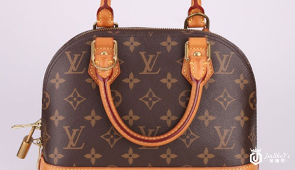 LV老花Alma BB贝壳包背面