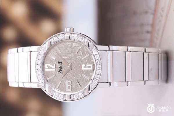 二手伯爵POLO系列陨石面石英腕表