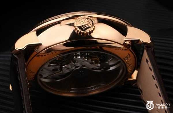 二手宝珀6637-3631-55B自动机械表侧面图