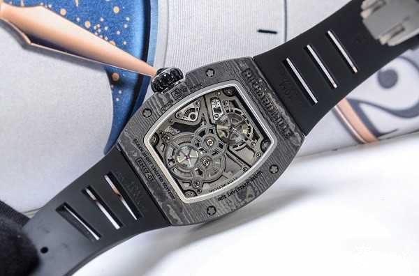 二手理查德米尔男士系列RM17-01手表背面图