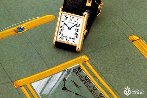 路易卡地亚坦克表草图(1979)