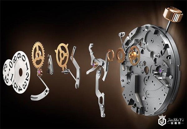 议员卓越万年历腕表所搭载的36-02自动上链机芯