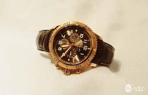 宝玑玫瑰金计时腕表，宝玑腕表在手表回收店什么价格？