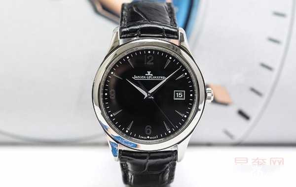 二手积家1548471 MASTER 大师系列太妃形指针黑面自动机械男表图