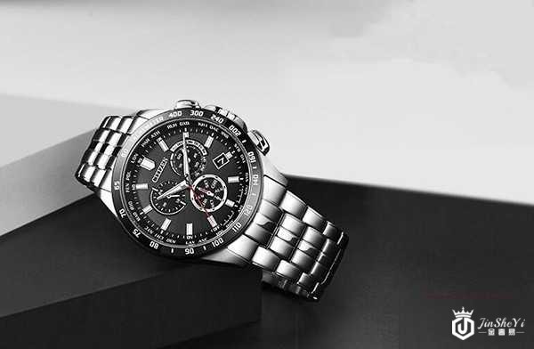 二手西铁城光动能CB5870商务休闲男士手表图