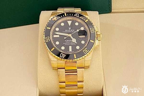 二手劳力士潜航者型全金黑水鬼自动机械手表图