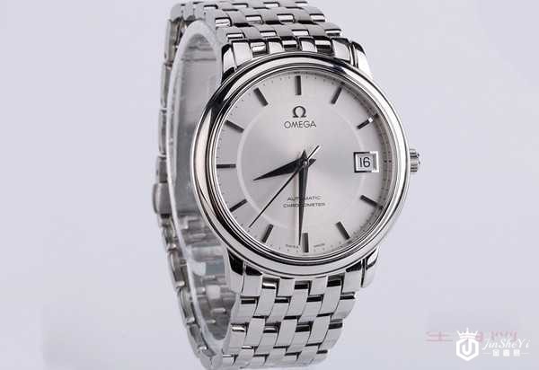 二手欧米茄碟飞系列男士自动机械手表图