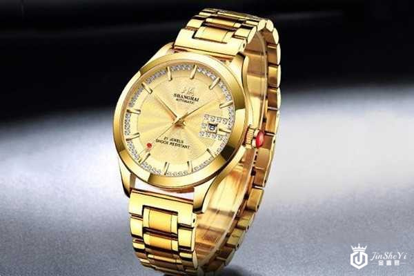 二手老上海60周年纪念收藏镶钻X733手表图片