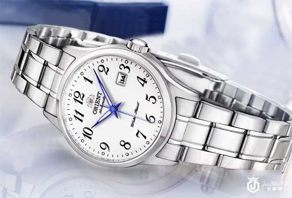 二手东方双狮时尚全自动机械日历情侣手表图