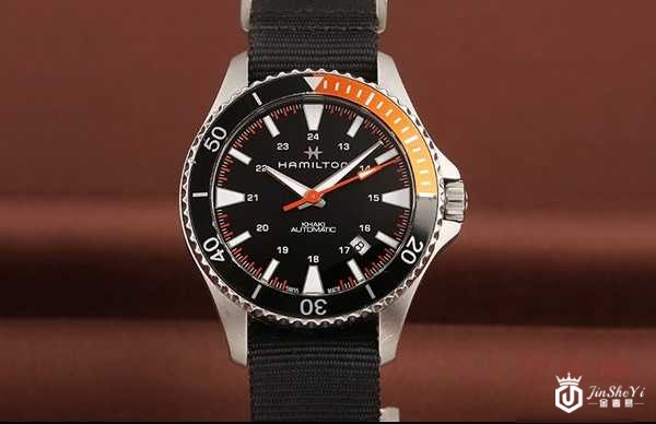 二手汉米尔顿 H82305931卡其海军系列自动机械男士手表图