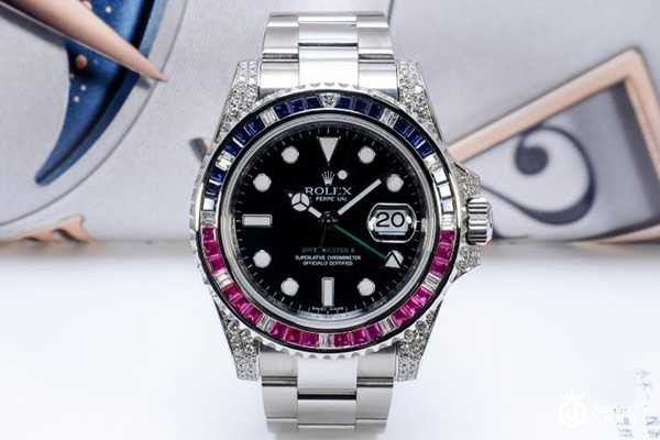 二手劳力士格林尼治型II系列116710LN彩虹圈手表图片 二手劳力士格林尼治型II系列116710LN彩虹圈手表图片