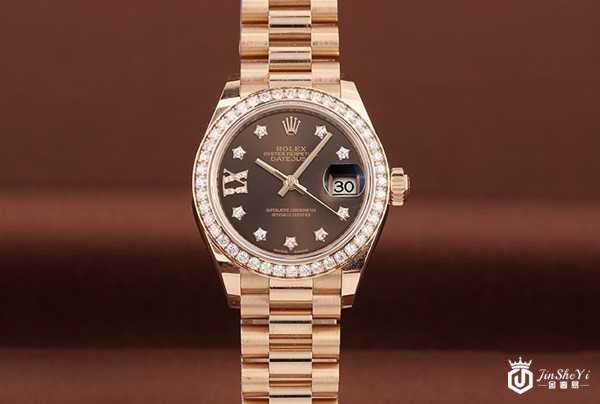 二手劳力士m279175-0004女装日志型系列自动机械女士手表图