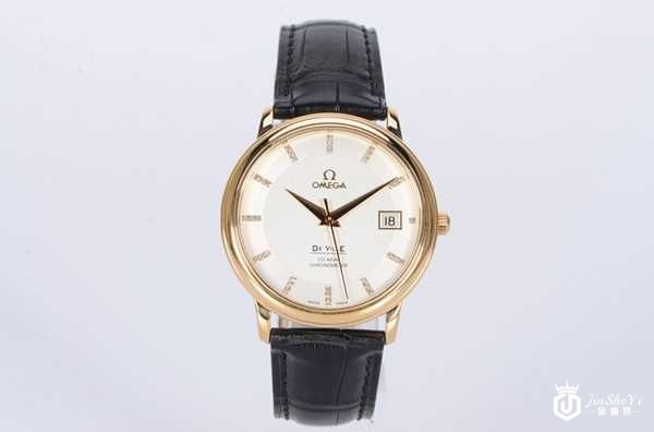 二手欧米茄碟飞系列 4617.35.02 刻度镶钻自动机械男表图 二手欧米茄碟飞系列 4617.35.02 刻度镶钻自动机械男表图