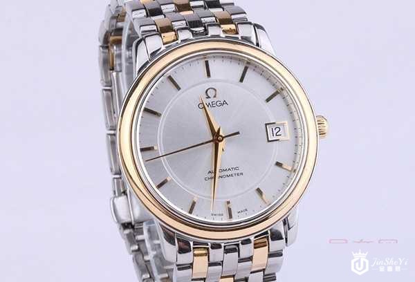 二手欧米茄蝶飞系列自动机械圆盘钢带手表图 二手欧米茄蝶飞系列自动机械圆盘钢带手表图