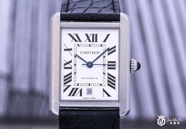 二手卡地亚坦克系列自动机械男士手表 W5200027图