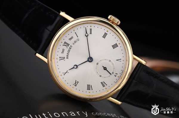 二手宝玑传承系列18K黄金材质手动机械男表图 二手宝玑传承系列18K黄金材质手动机械男表图