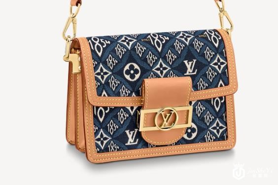 Lv水波纹M54155马鞍包回收