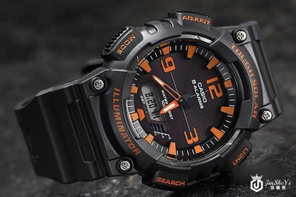 二手卡西欧太阳能AQ-S810WC-7A手表图