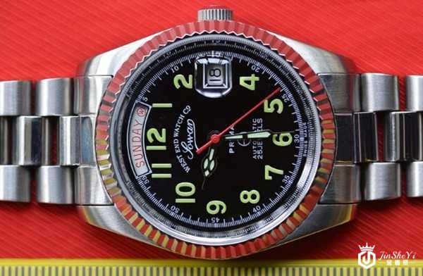 二手瓦斯针机械独特数字手表图