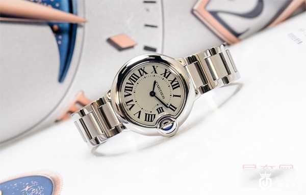  二手卡地亚 W69010Z4 蓝气球系列 钢石英女表图