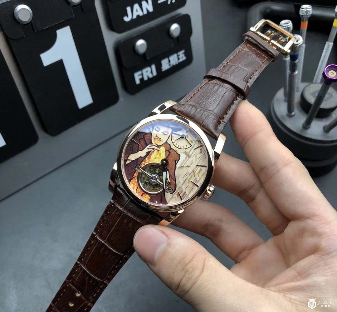 帕玛强尼PFS251音乐陀飞轮腕表 浓浓的艺术气息