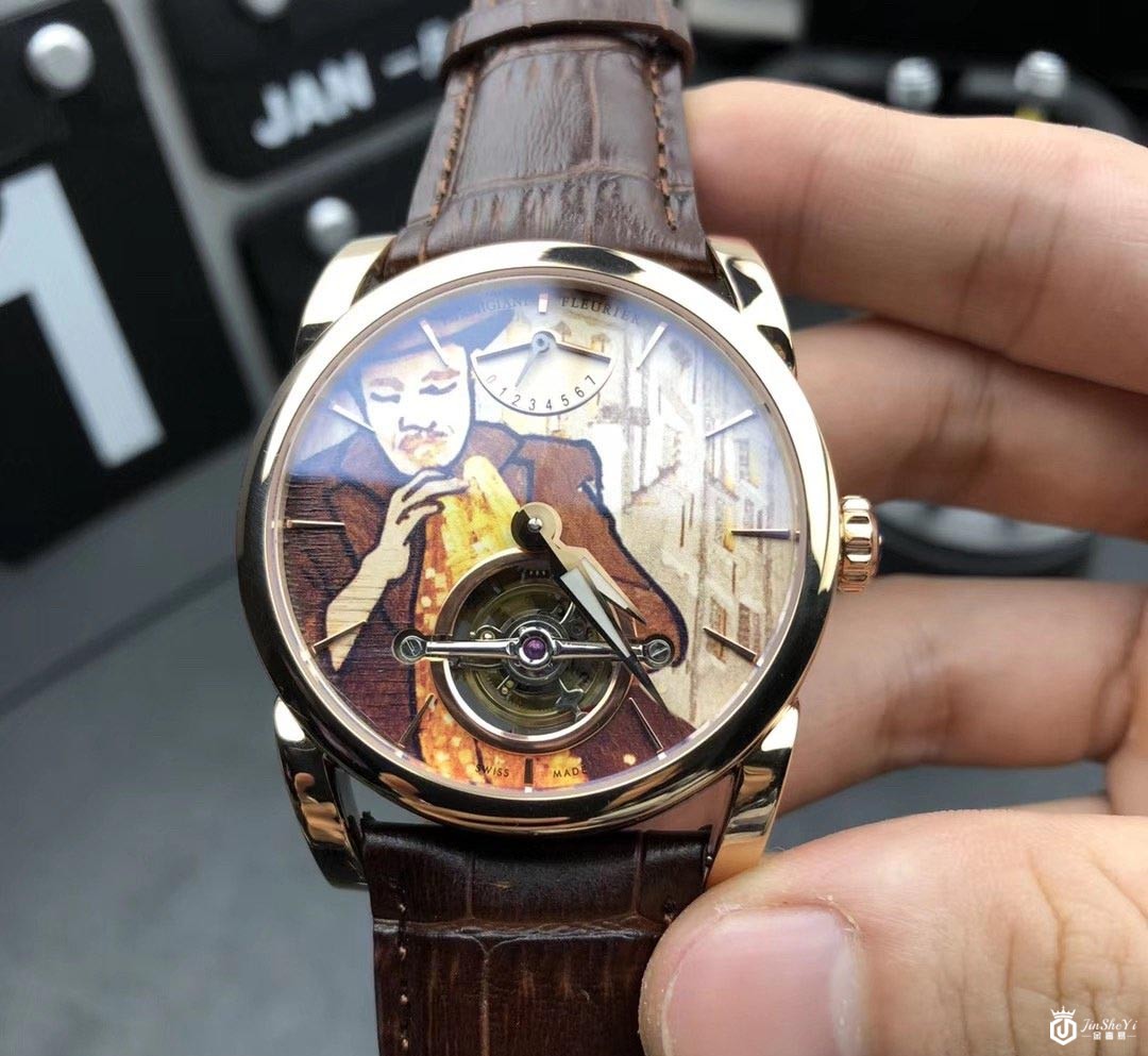 帕玛强尼PFS251音乐陀飞轮腕表 浓浓的艺术气息