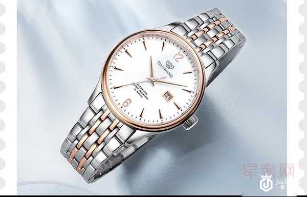 二手天王表昆仑系列时尚新品钢带商务休闲防水女表图