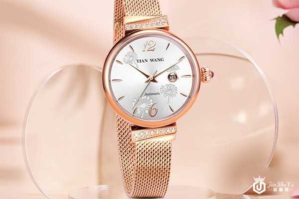  二手天王表2020年新品星辰系列蒲公英简约时尚机械女表图