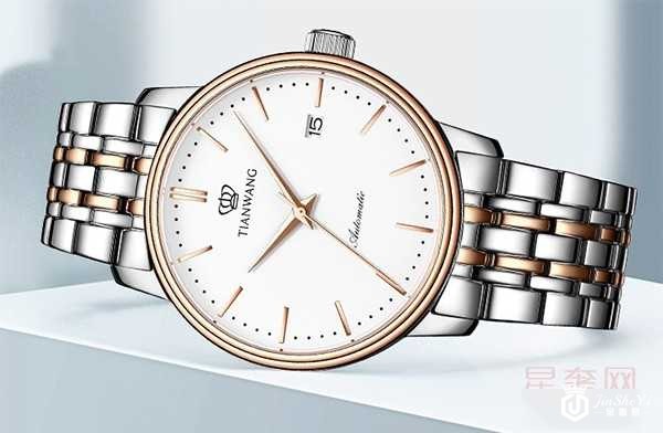  二手天王表昆仑系列高端商务机械表正品时尚休闲防水男表图