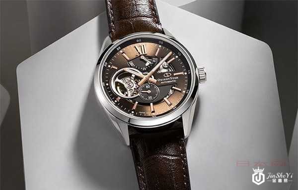 二手双狮名仕系列笑脸镂空自动机械男手表图