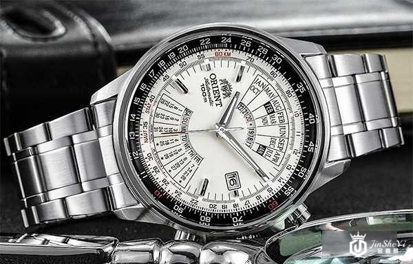 二手双狮全自动机械男表万年历新款日本进口手表图