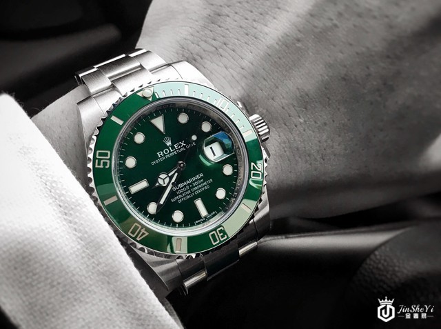 劳力士潜航者型系列116610LV-97200 绿盘腕表插图3