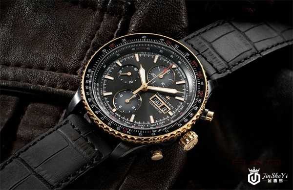 二手汉米尔顿卡其航空系列天际换算自动计时码手表图