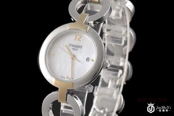 二手天梭粉彩系列T084.210.22.117.00手表图片