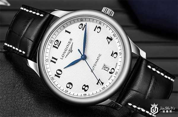 二手浪琴名匠系列自动机械男表商务休闲手表图
