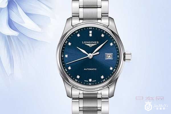 二手浪琴名匠系列自动机械女表 L2.128.5.12.7间金钢带图