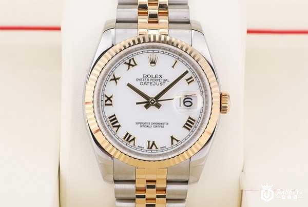 二手劳力士日志型系列机械男表图