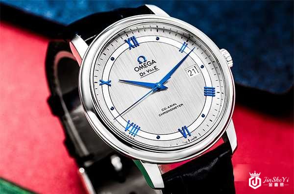 二手欧米茄碟飞系列白金皮带手表图 二手欧米茄碟飞系列白金皮带手表图