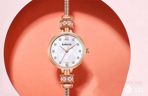 二手雷诺防水石英女表时尚个性手链手表图