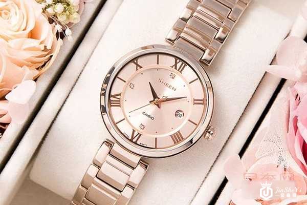 二手卡西欧sheen系1.SHE-4529CG-4A手表图片