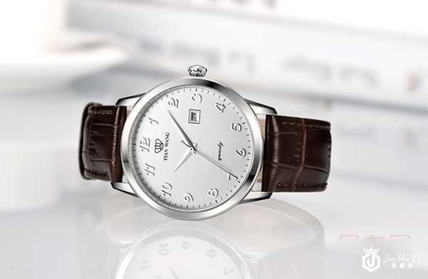 二手天王沧海系列皮带石英商务男士手表情侣表图