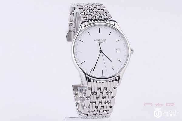 二手浪琴律雅系列男士石英手表图